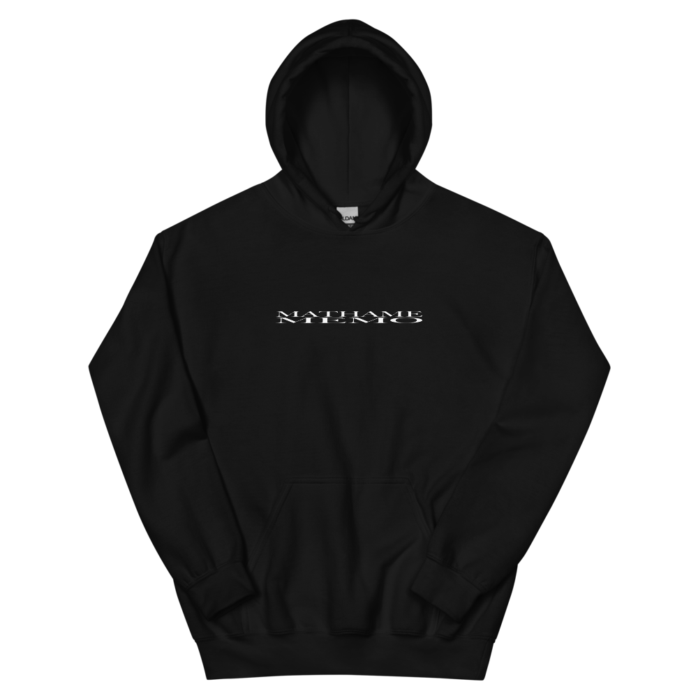 MEMO Hoodie black front